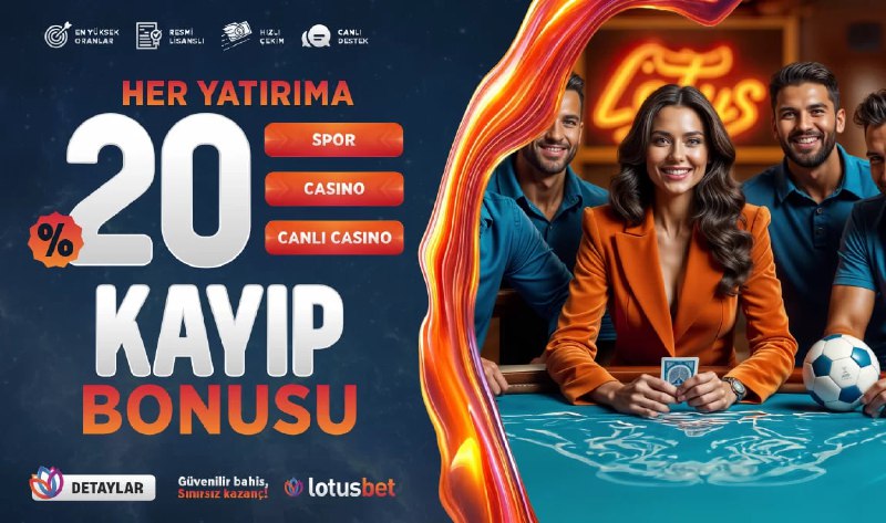 Her Yatırıma %20 Kayıp Bonusu